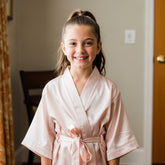 Kids Personalized Satin Robe